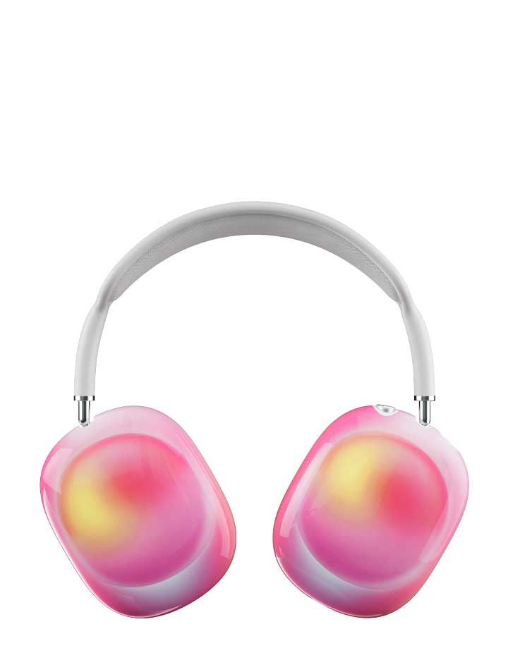 Hot Pink Aura Airpods Max Cover