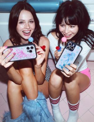 Sparkle Girl iPhone Case