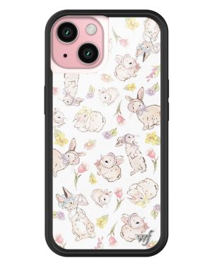Bunnies in Bonnets iPhone Case
