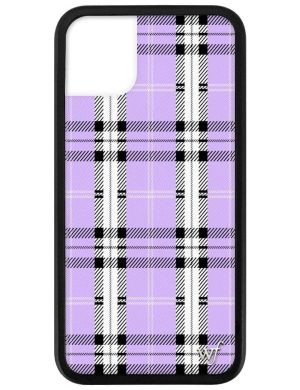 Plaid | Lavender iPhone Case