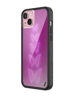 Neon Butterfly iPhone Case