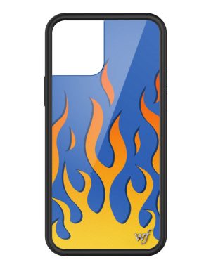 Flames | Blue iPhone Case