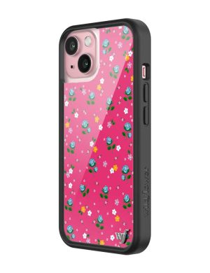 Pink Dainty Florals iPhone Case