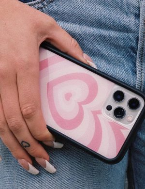 Rose Latte Love iPhone Case