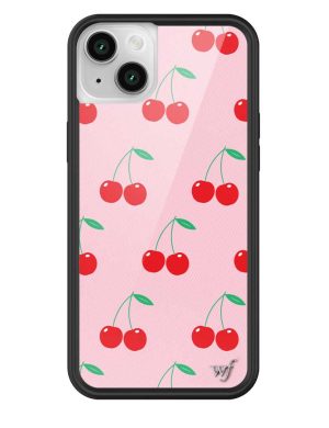 Pink Cherries iPhone Case