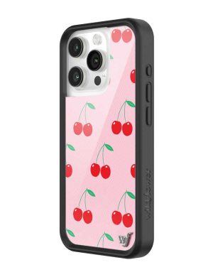 Pink Cherries iPhone Case