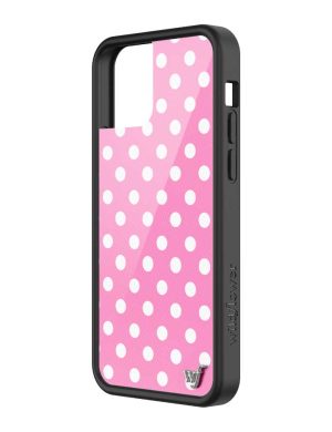 Pink Polka Dots iPhone Case