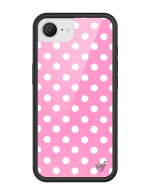 Pink Polka Dots iPhone Case
