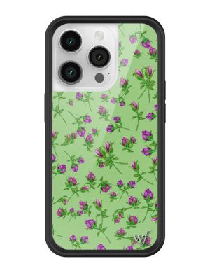 Purple Posie Rosie iPhone Case