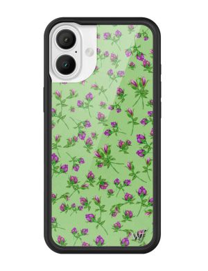 Purple Posie Rosie iPhone Case