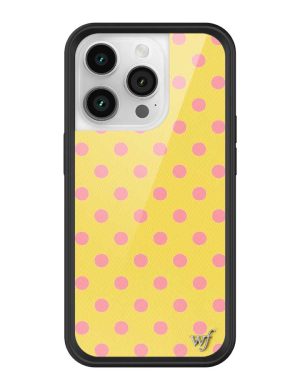 Polka Dot | Yellow and Pink iPhone Case